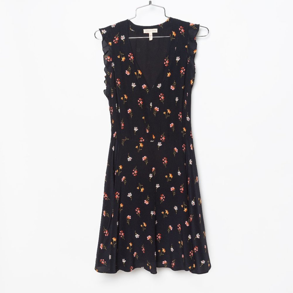 SOLD - Rebecca Taylor Wildflower Floral Dress - Picture 1 of 3
